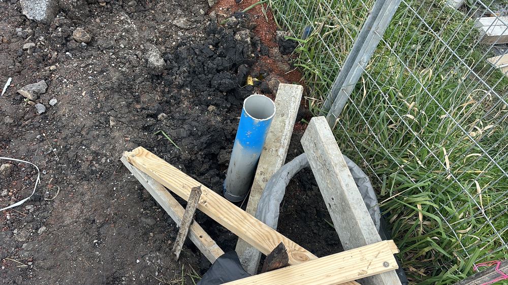 Sewer and stormwater pipes left uncapped, so debris can fall in and block them, found during a slab pre-pour inspection in Wollert